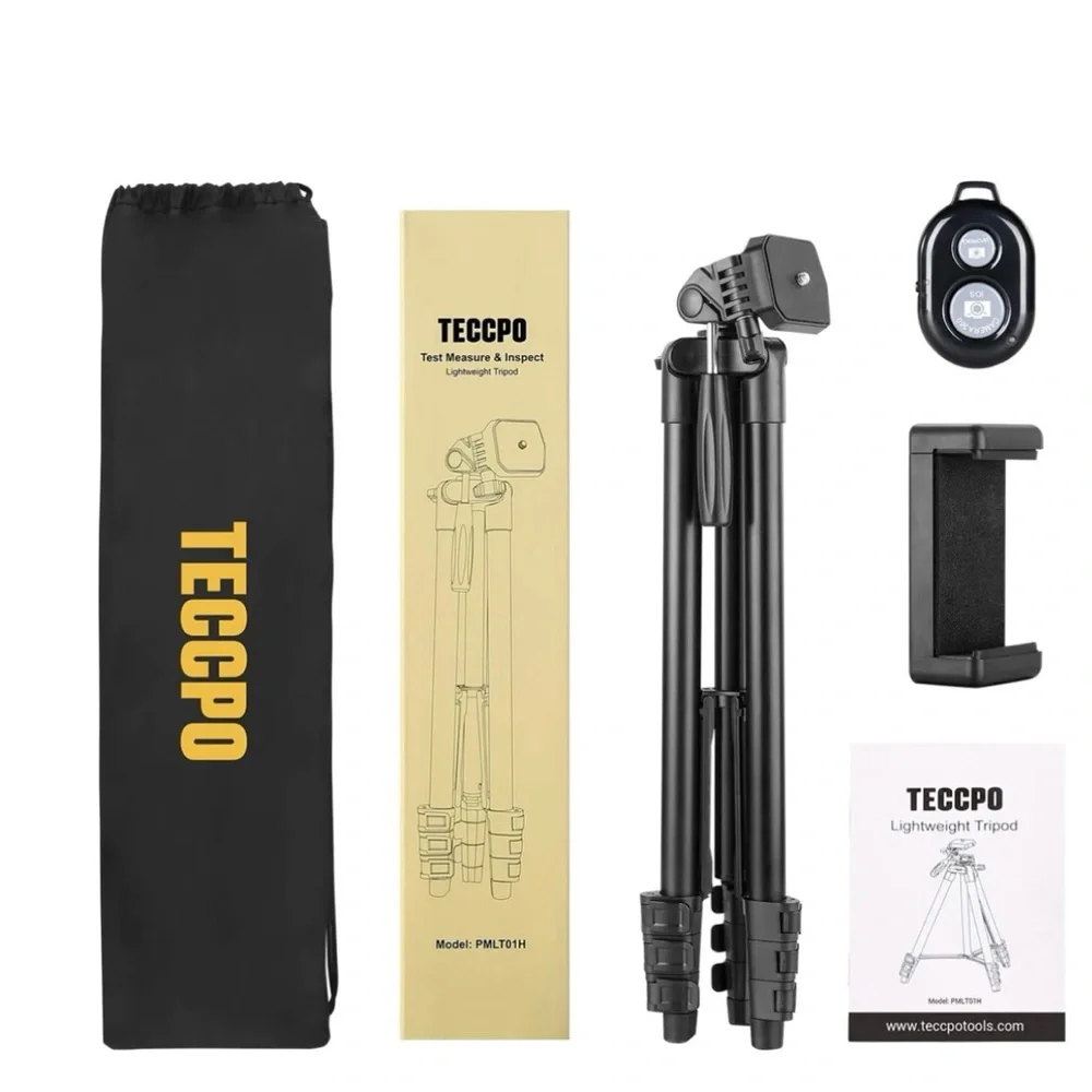Portable Tripod, Bluetooth, Lightweight 360° Ball Head,Adjustable,Universal Clip